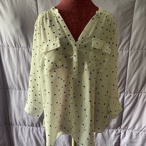 Torrid goregette stars blouse